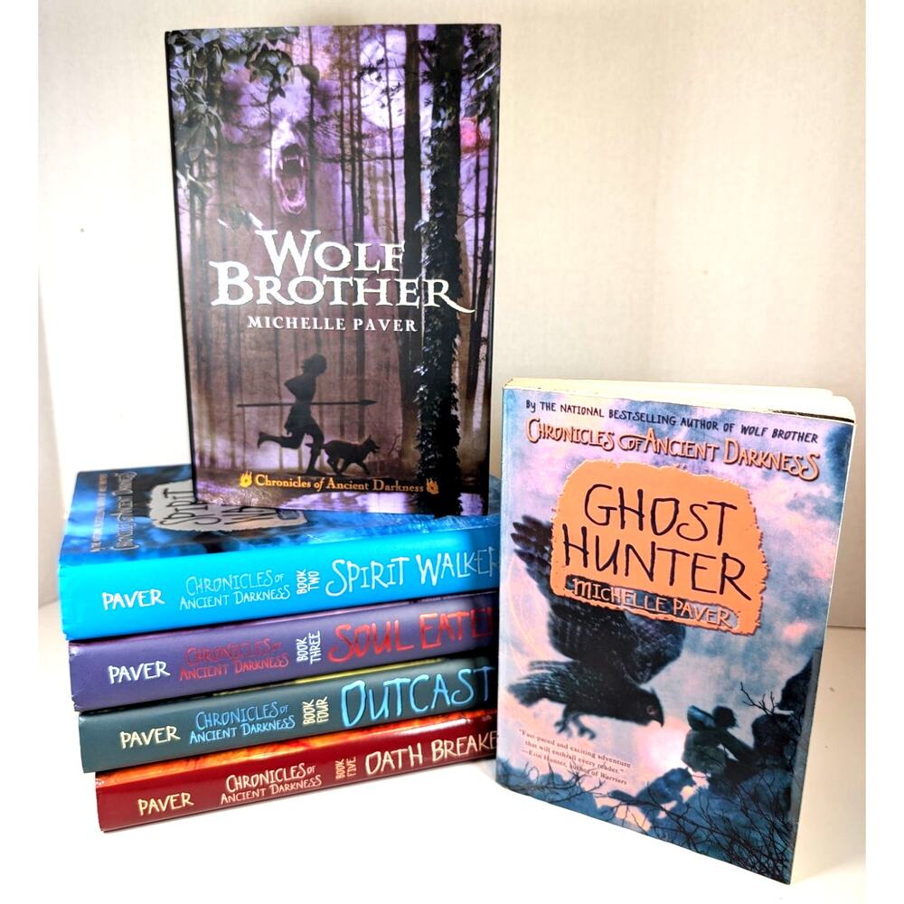 Complete Set Chronicles of Ancient Darkness Book Series Michelle Paver vol.1-6